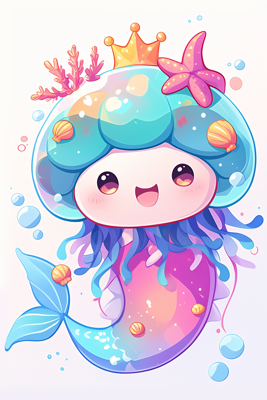 Mermaid Jellyfish Fantasy